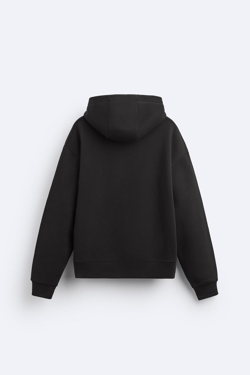 TITLES RUIN OVERSIZED FIT HOODIE - BLACK