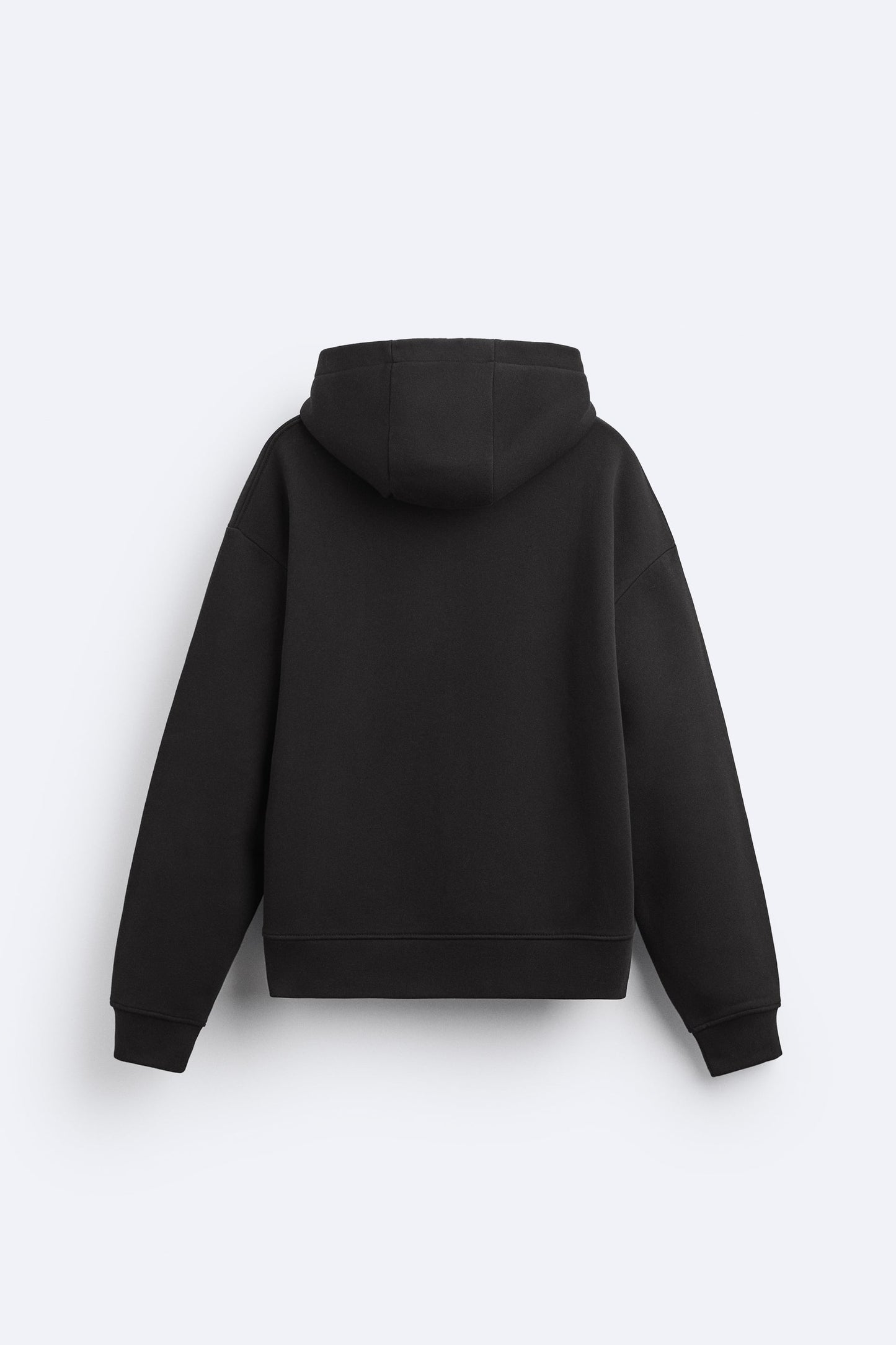 TITLES RUIN OVERSIZED FIT HOODIE - BLACK