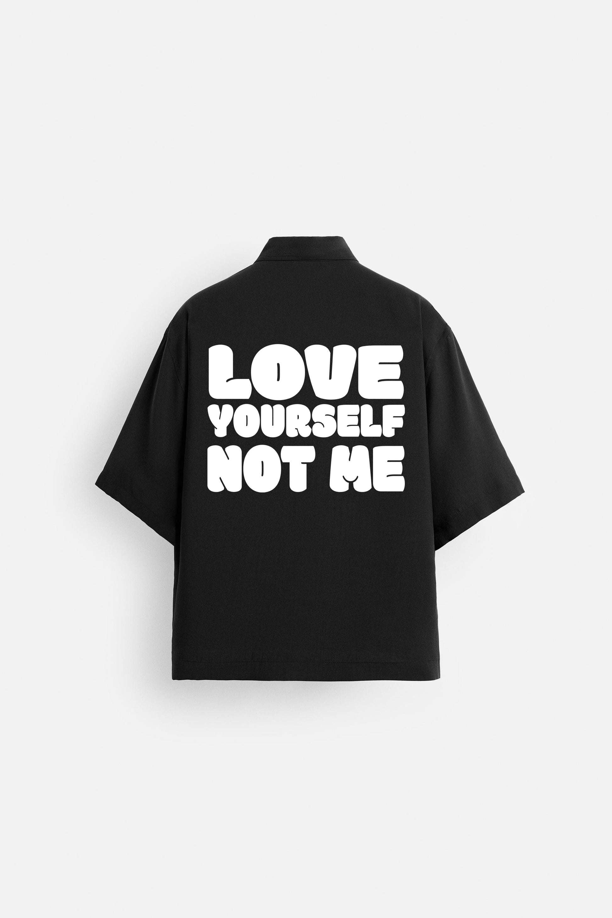 LOVE YOURSELF RELAXED FIT FLOWING SHIRT