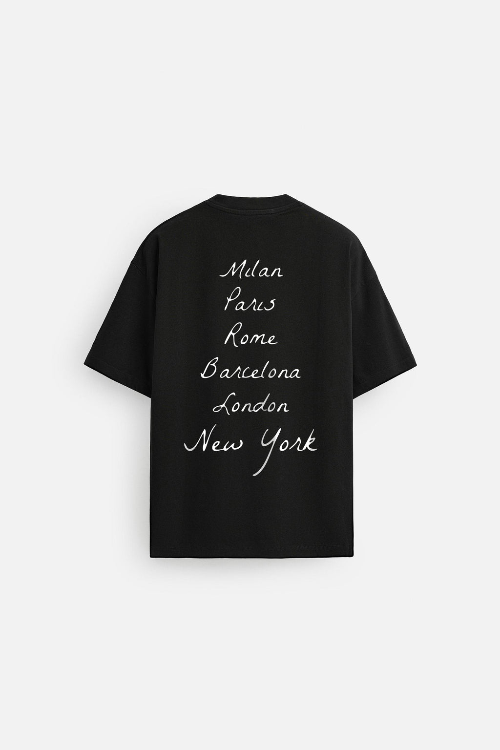 AROUND THE WORLD OVERSIZED TERRY TSHIRT