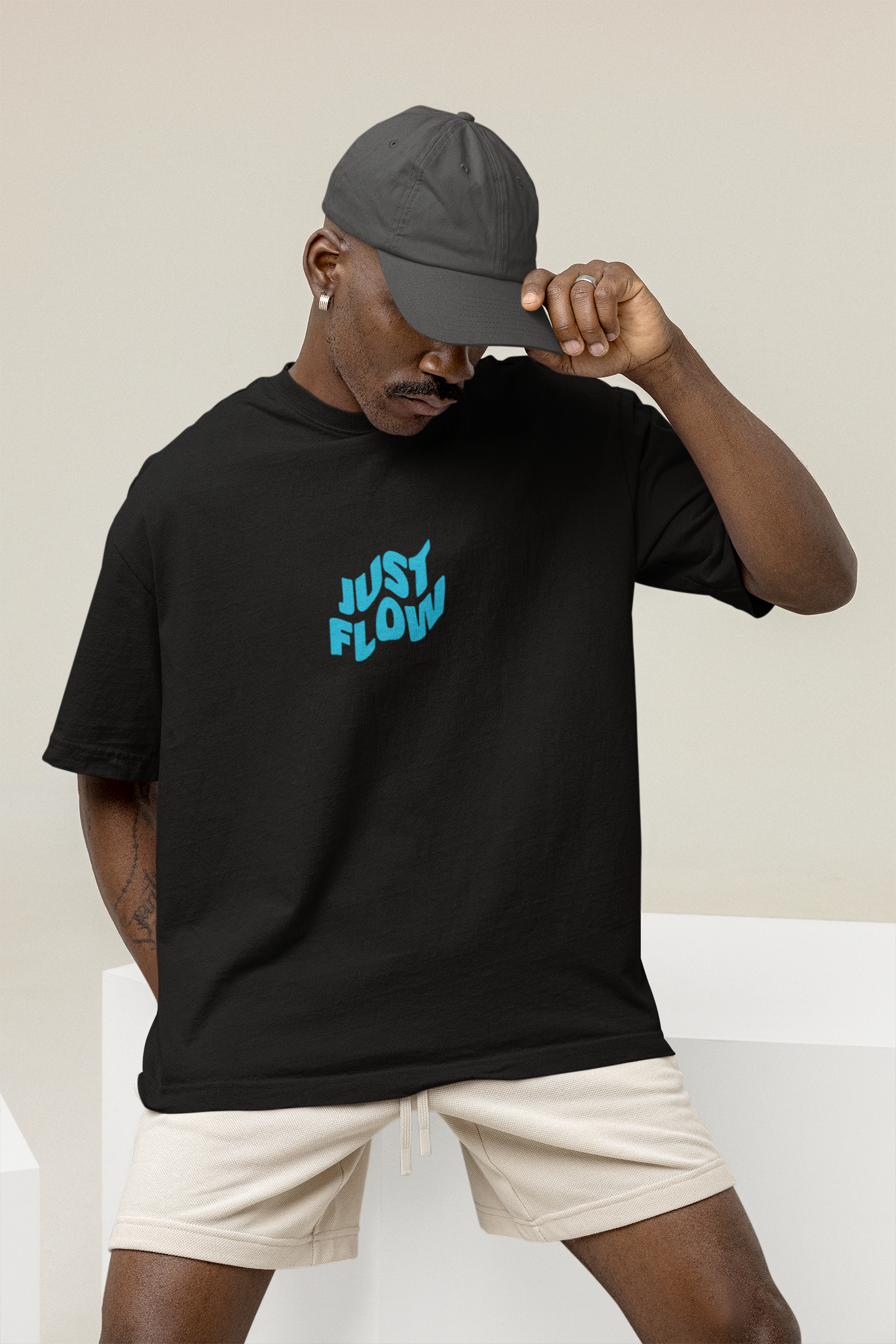 JUST FLOW OVERSIZE T-SHIRT