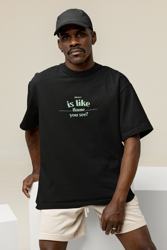 FLAME YOU SEE PREMIUM OVERSIZE T-SHIRT