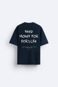 PORSCHE TSHIRT IN NAVY COLOR