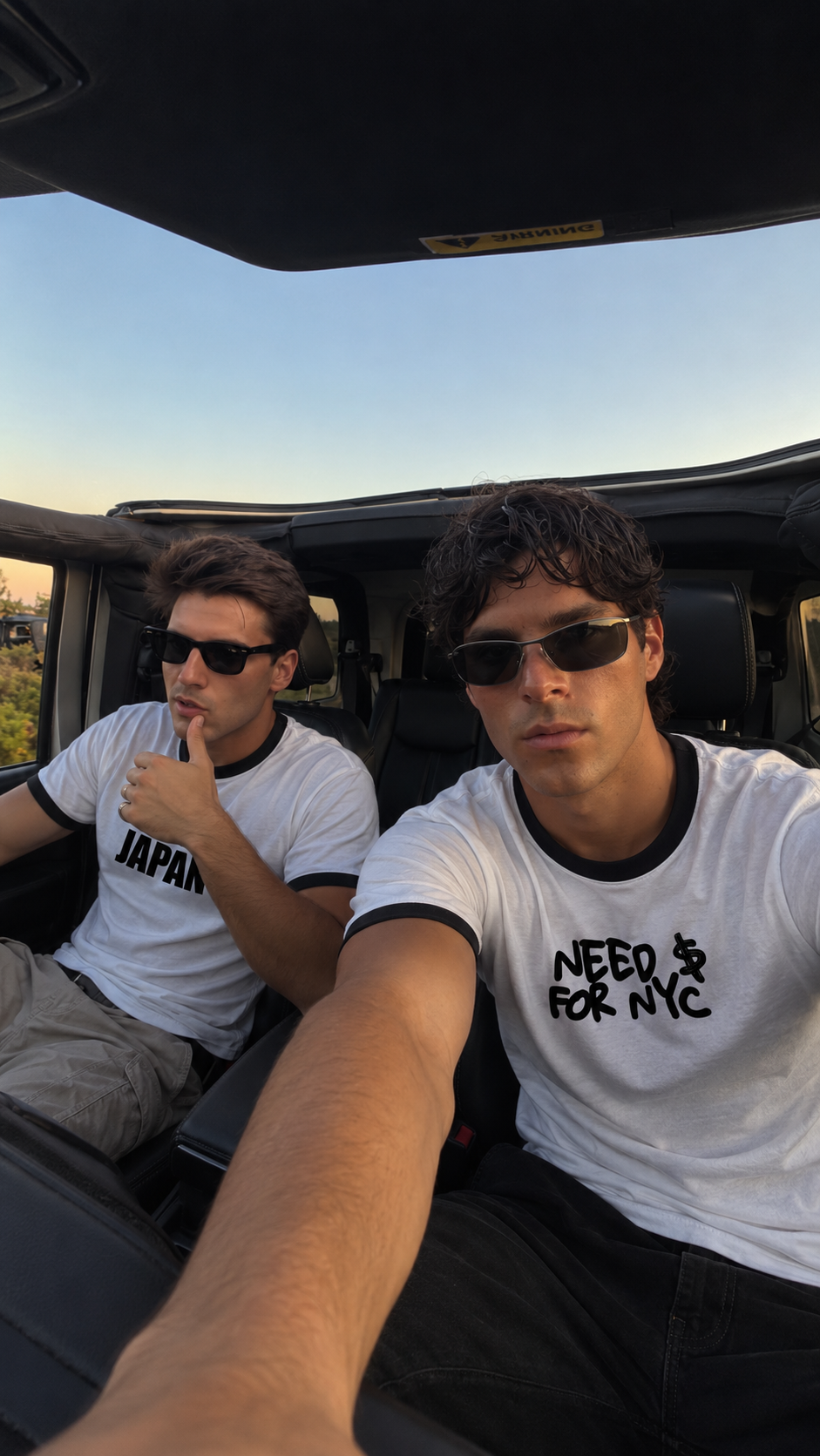 NYC TIMES RINGER TSHIRT