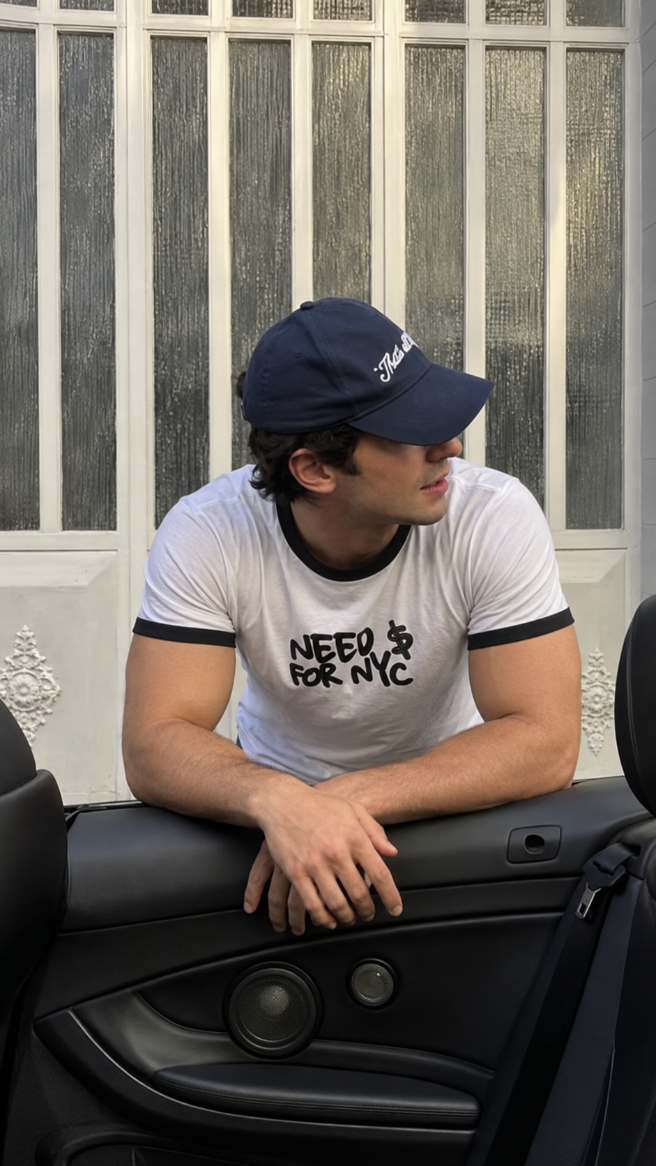 NYC TIMES RINGER TSHIRT