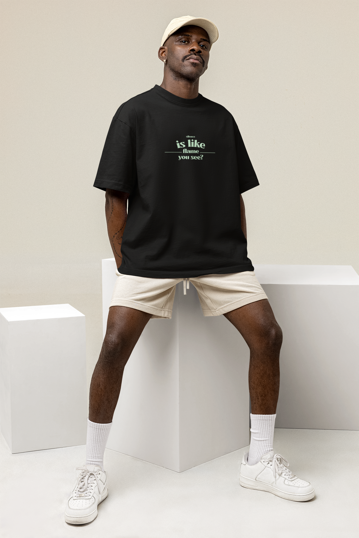 FLAME YOU SEE PREMIUM OVERSIZE T-SHIRT