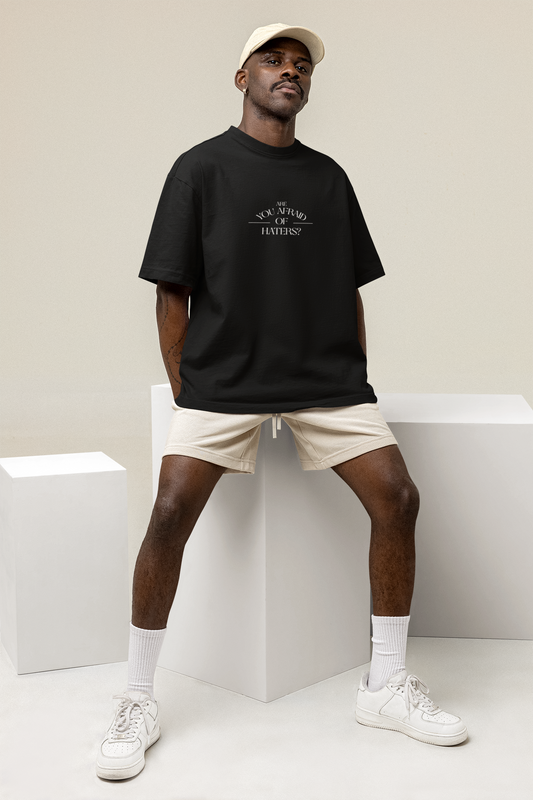 ARE YOU AFRAID PREMIUM OVERSIZE T-SHIRT