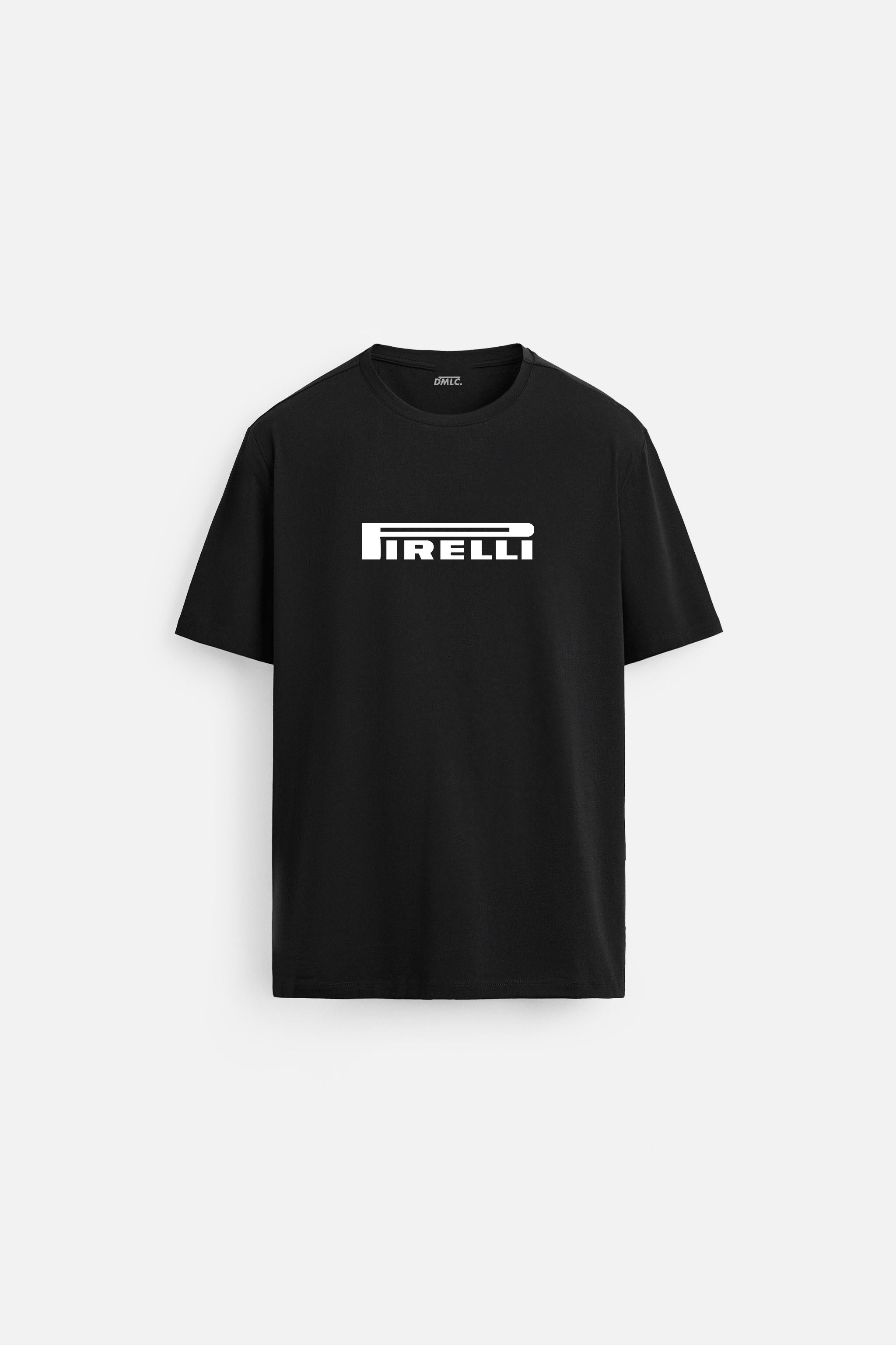 PIRELLI LOGO CREWNECK T-SHIRT