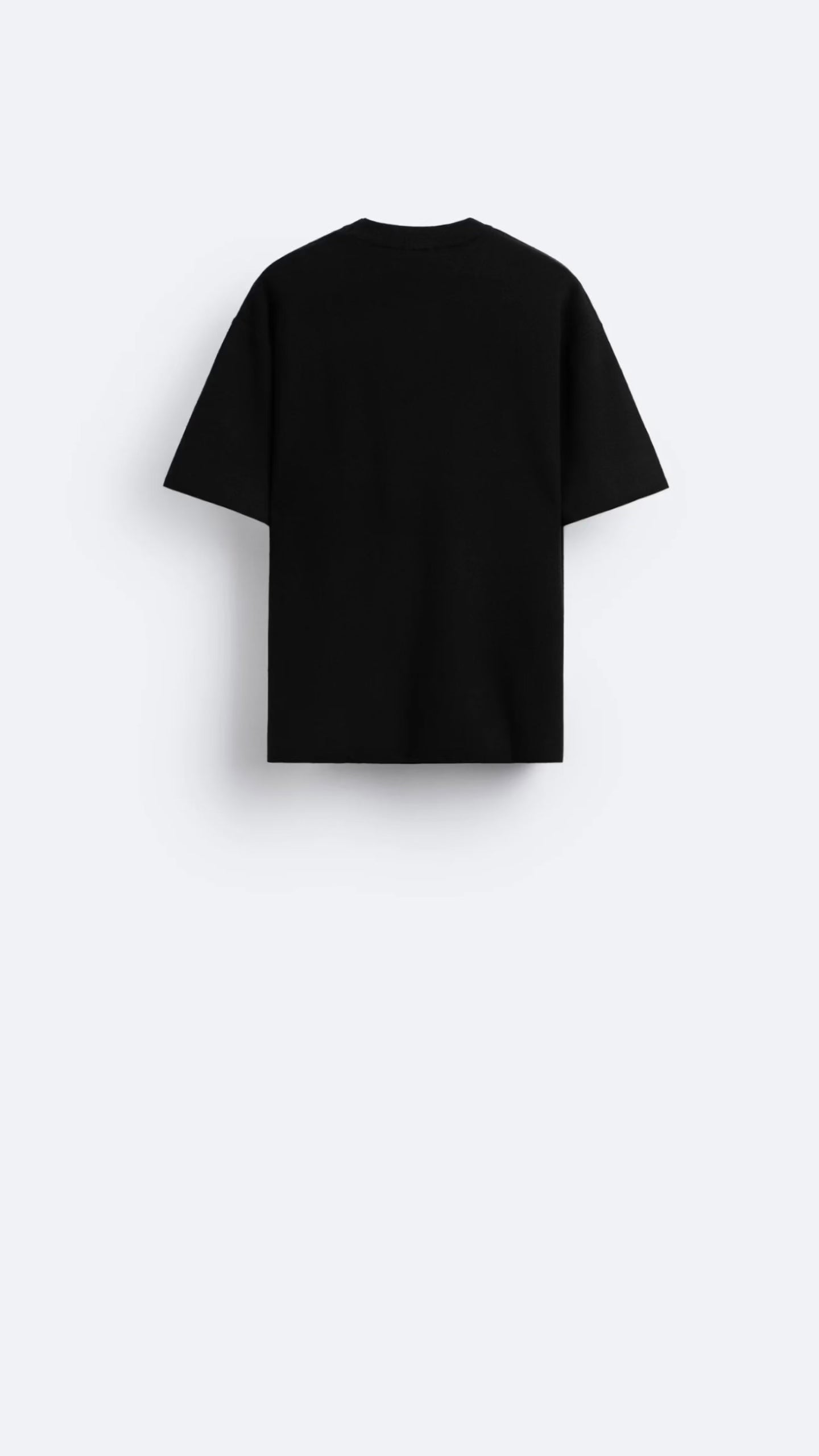 Personalized Name French Terry Oversized Loosefit Tshirt