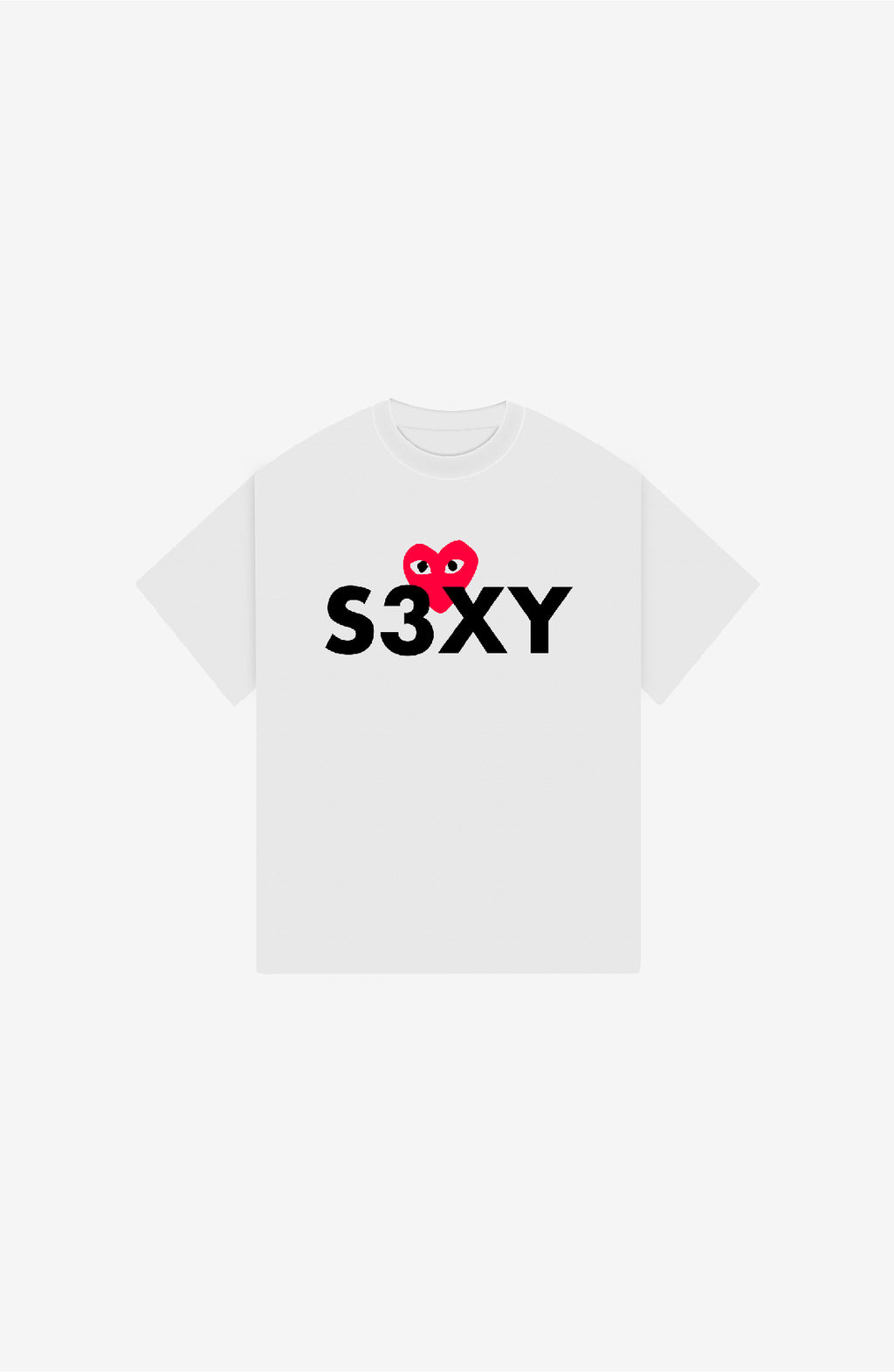 S3XY HEART OVERSIZE T-SHIRT