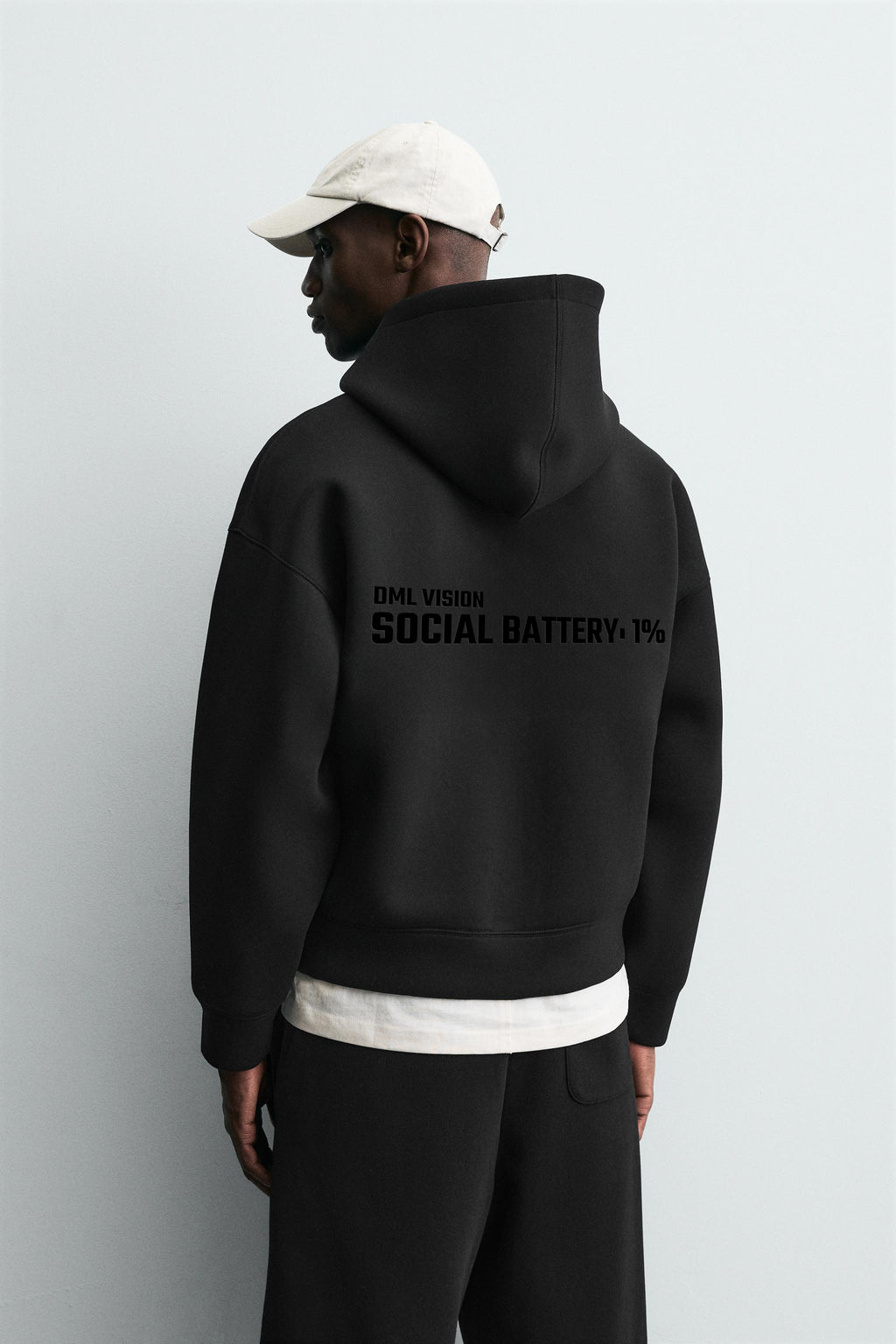 SOCIAL BATTERY DML VISION OVERSIZED HOODIE