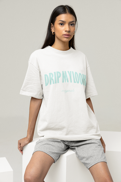 DML LIGHT WHITE OVERSIZED T-SHIRT