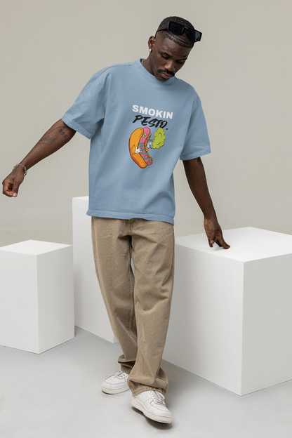 SMOKIN PESTO OVERSIZE T-SHIRT