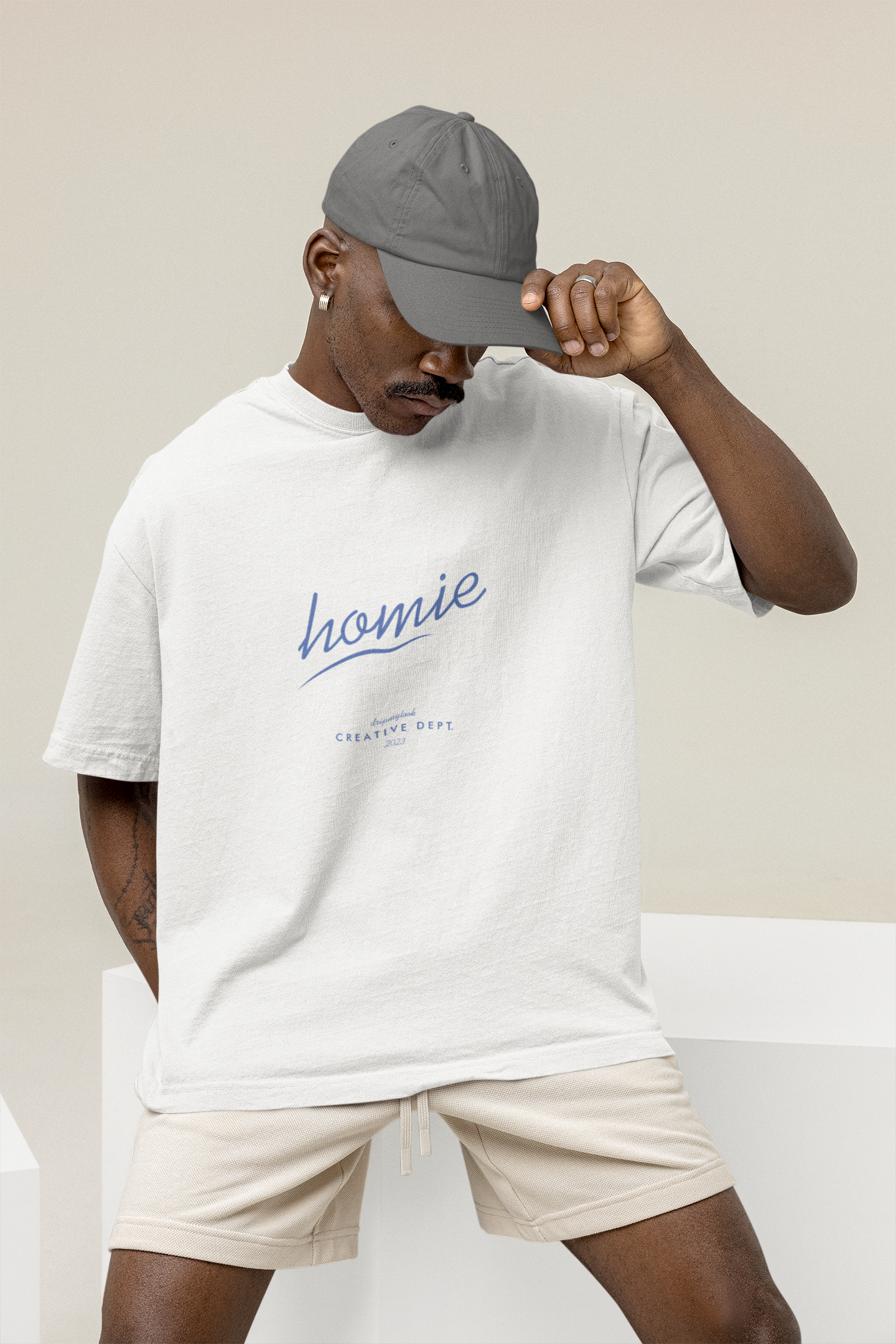 HOMIE GRAPHIC OVERSIZE T-SHIRT