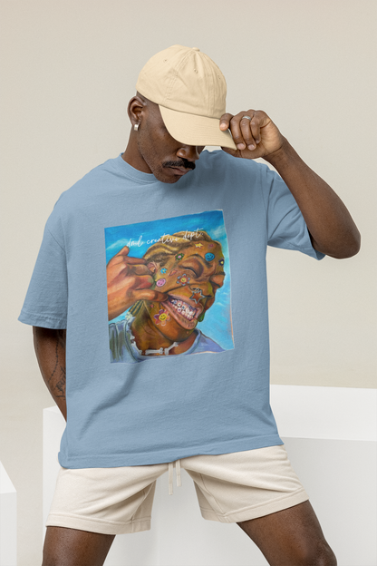 PORTRAIT 3 PREMIUM OVERSIZE T-SHIRT