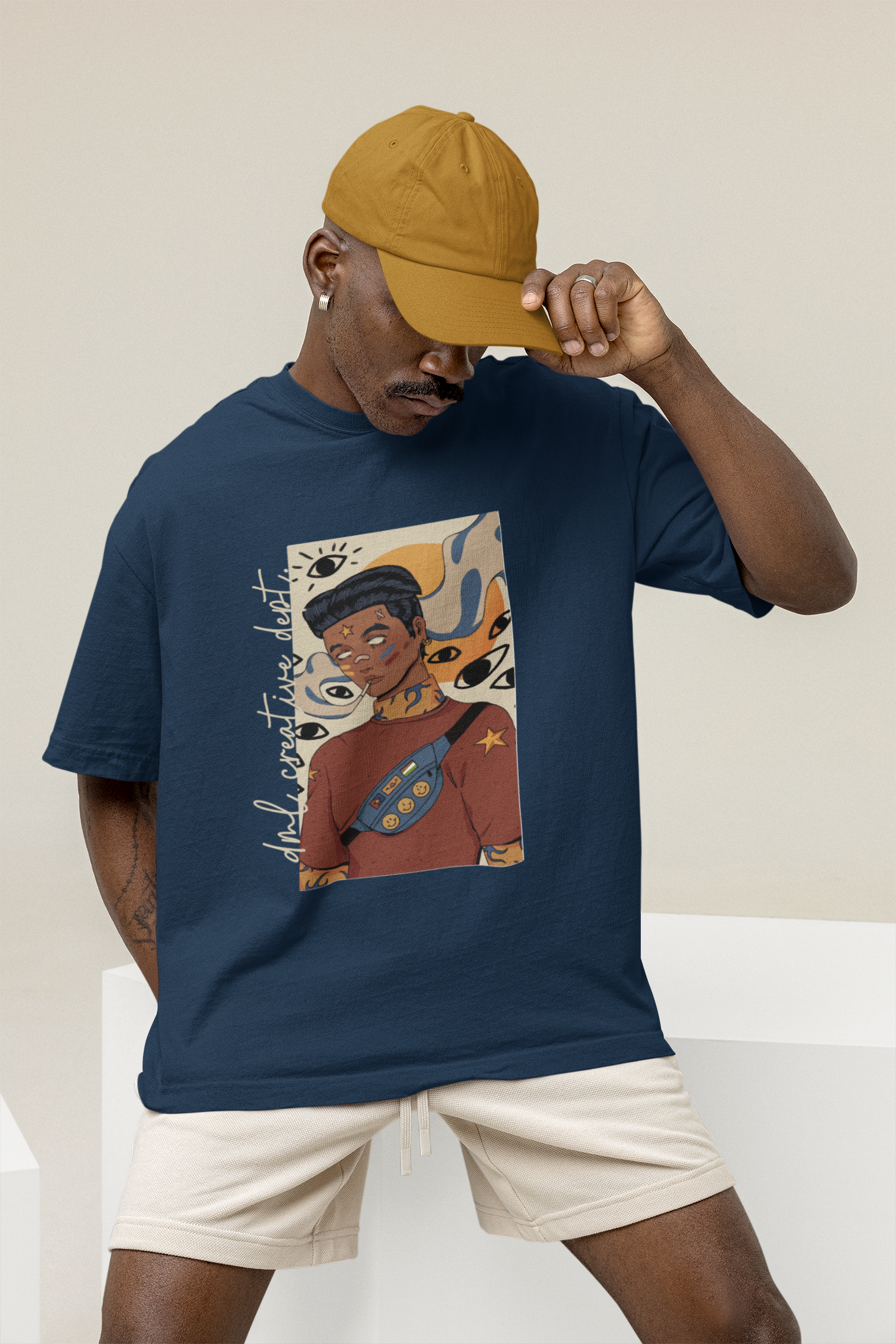 PORTRAIT 5 PREMIUM OVERSIZE T-SHIRT