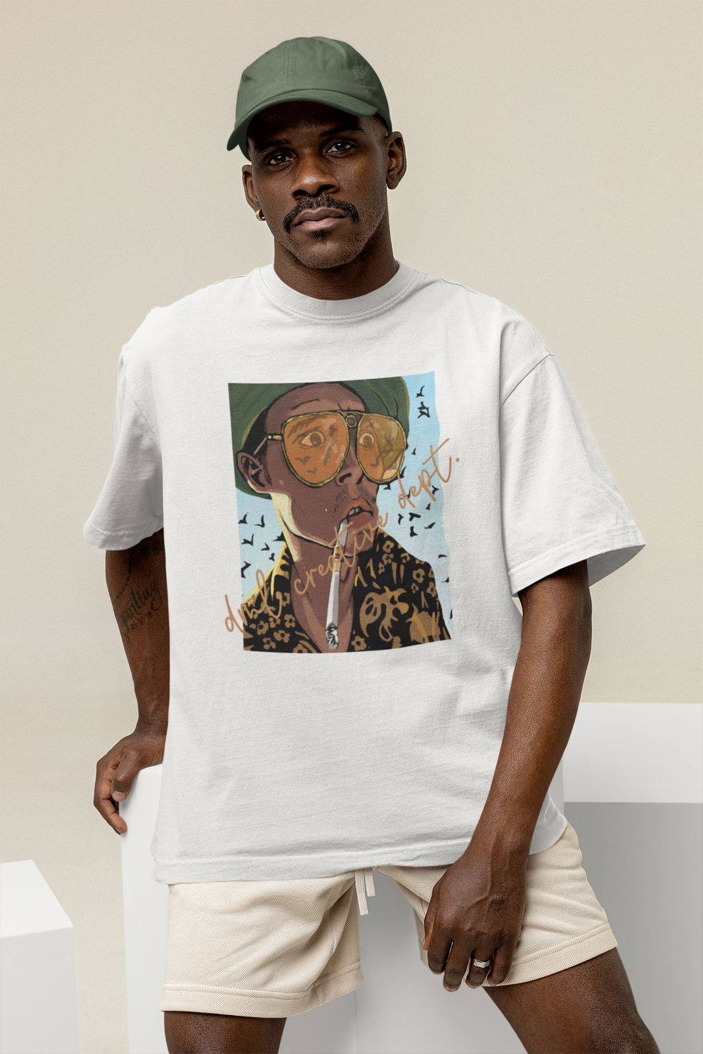 PORTRAIT 4 PREMIUM OVERSIZE T-SHIRT