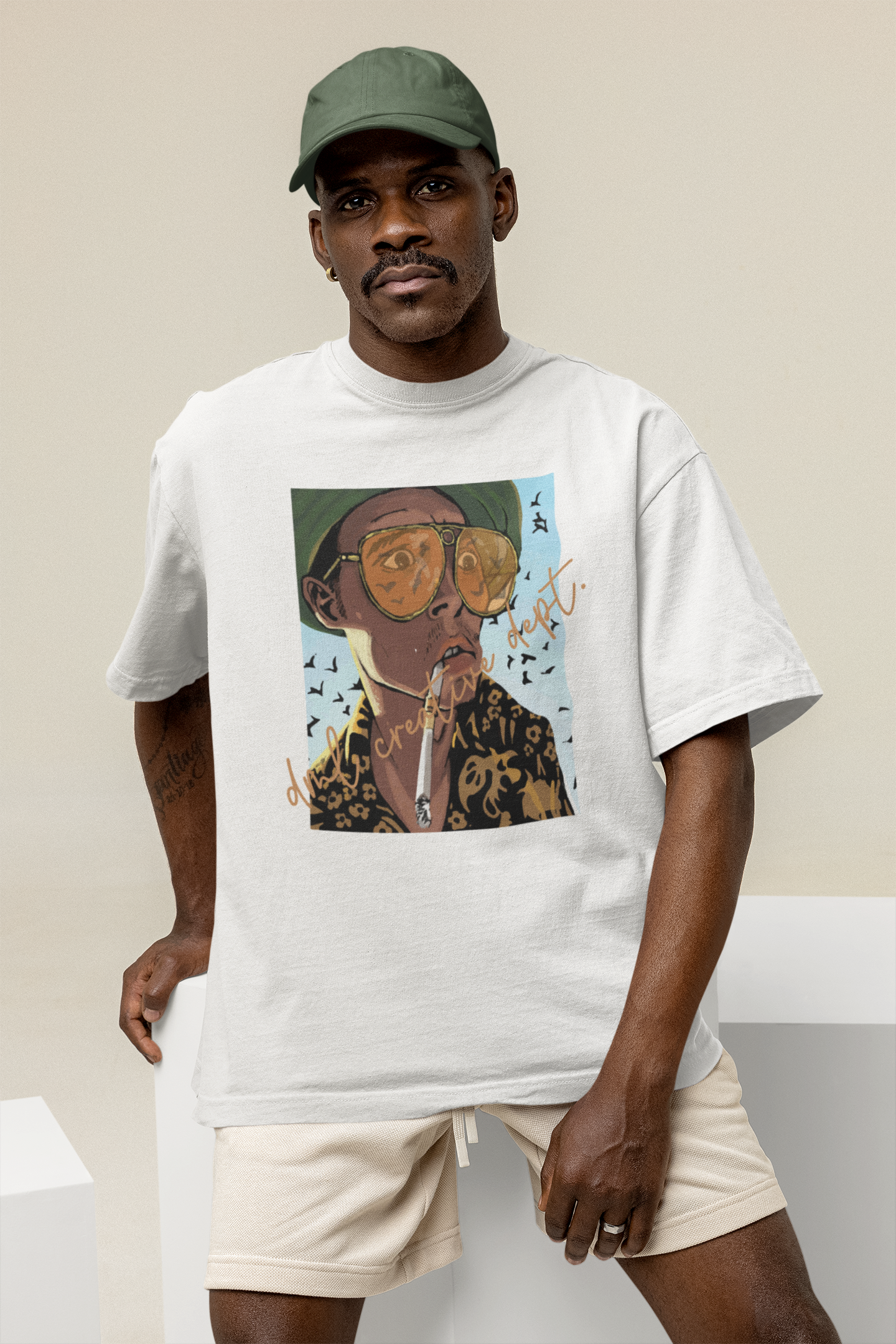 PORTRAIT 4 PREMIUM OVERSIZE T-SHIRT