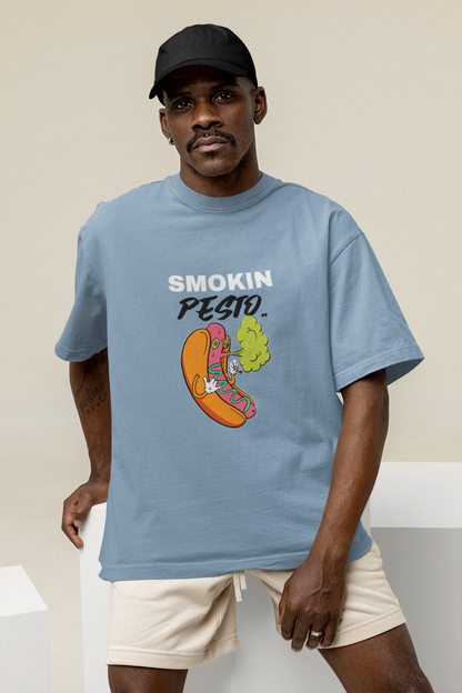 SMOKIN PESTO OVERSIZE T-SHIRT